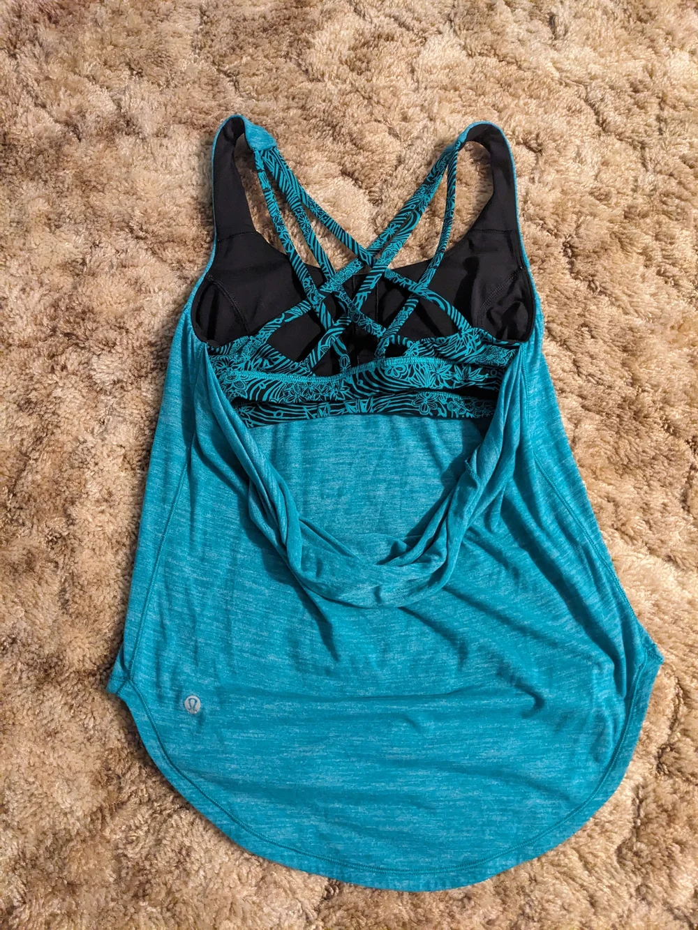 lululemon backless tank